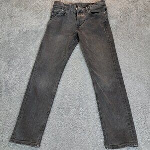 H&M Men's Size 30x30 Slim Fit Coupe Etroite Dark Gray Jeans